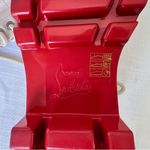 Christian Louboutin NWOB  Panamic Dune Donna Lug-Sole Platform Sneakers in Tan Photo 8