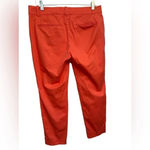 J.Crew flat front Cafe Capri pink chino pants Photo 1