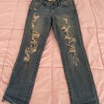 Rachel Roy RACHEL Girlfriend Distressed Cuffed Jeans, size 26” Photo 8