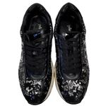 Sequins Sparkly Black & White Fashion Sneakers Primadonna Women’s 7.5 Leather Photo 2