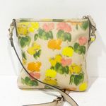 Coach  CC556 Kitt Floral Multi Color Leather Crossbody Shoulderbag Photo 6