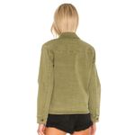 Pam & Gela  Green Snakeskin Utility Army Jacket Size Small Photo 2