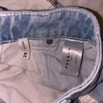 PacSun 90s Boyfriend Two Tone Blue/White Ripped Jeans Women’s Sz 26 Photo 3