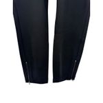 NYDJ Pull-On Leggings Black Size 10 NWT Zip Ankle Stretch Slimming Fit Work Photo 2
