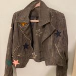 ADORABLE nwot Star Jacket Gray Photo 0