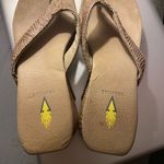 Volatile snakeskin high end thong wedges comfortable size 10 women’s Tan Photo 2