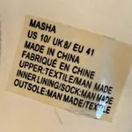 JustFab Sandals Masha Ankle Strap Block Heel Faux Suede Shoes Size 10 NEW Photo 11