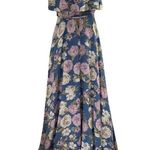 Big Hit Fashion Blue Flowy Maxi Dress Size S | 40 Photo 1