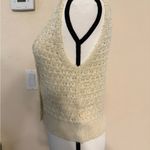 Miou Muse Knit Sweater Vest M Button Front Retro Preppy Cottagecore Women’s Size M Photo 2