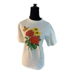 Y2K Floral Butterfly Graphic T Photo 1