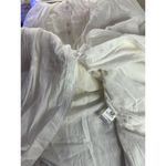 Hello Molly  Women's XL White Maxi Shirt Dress Button Tie Waist Casual Photo 5