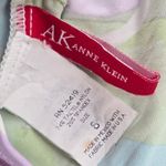 Anne Klein Green Floral Halter Swimwear Tankini Tank Top Medium M 8 Photo 6