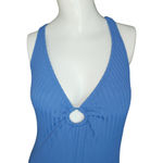 Kona Sol  Women's Wide Ribbed Ring Medium Coverage One Piece Swimsuit Medium NWT Photo 1