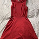 Merona Maroon Casual Dress Photo 1