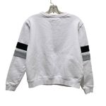 FILA Natalie Crewneck Sweatshirt Fleece Lined White Size Medium Photo 7
