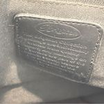 Brighton Vintage Purse Women Brown Croc Embossed Trim Black Leather Shoulder Photo 8