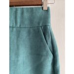 Azalea‎ Wang Women's Small Blue Teal High Rise Suede Festival Boho Western Rodeo Photo 1