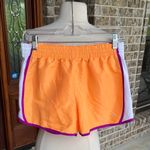 Bright Orange Athletic Shorts Photo 1