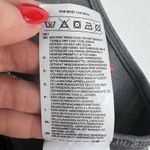 Adidas Medium M Sports Bra Support Bonded Racerback Grey Center Logo Women's Photo 8