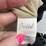 Jodee Size 14 Tankini Swimsuit Top Women's Black White Abstract Print Shelf Bra Photo 6