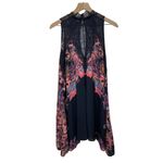 Free People Intimately Dress Womens XS Swing Tunic Lace Floral Keyhole Boho Photo 1