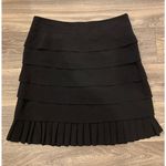 Sandro  Sportswear pleated bottom ruffle skirt Size 14 hidden side zipper lined Photo 0