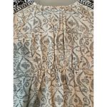 Ivy Jane Peasant Poet Jacquard Cream Embroidered Top size Small NWT Photo 5