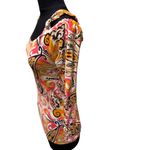 Boston Proper  off the shoulder floral stretch top size S Photo 2