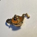 Signed Avon Teapot Brooch Tack Pin Gold Tone Photo 3