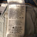 Levi's 501 Original Cropped Sz. 24W Plus Size Jeans Button~Fly Stretch Dark Wash Photo 9