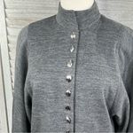 Harvé Benard HARVE BENARD Vintage Wool Dress Button Front Gray-Medium Photo 1