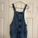 Madewell medium wash denim overalls size small Photo 2