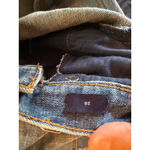 Gap Denim Skirt Frayed Hem Blue Jean Mini Casual‎ Everyday  Denim Size 28 Photo 4