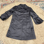 Elie Tahari  gray real silk bubble sleeve coat Photo 0