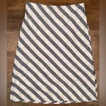 J.Crew NEW Linen Blend Striped Casual Pull-On Style New With Tags Knee Length Photo 13