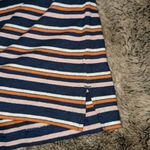 Madewell  striped Henley dress L Photo 4