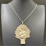 Vintage REED & BARTON Sterling Silver Clover Good Luck Whistle Pendant Necklace Photo 7