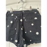 PacSun High Rise Festival Black Daisy Jean Shorts Size 26 Photo 3