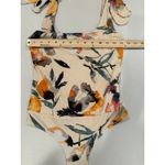 BCBGeneration NEW BCBGenertation Tank Bodysuit Womens XXS Floral Shoulder Tie Stretch Romantic Photo 4