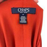 CHAPS  Wrap Dress, 4P, dressy, office, party, formal, cocktail, metal, elegant Photo 7