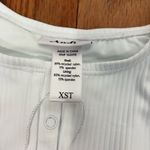 ANDIE  Swim The Malibu One Piece LT Ribbed‎ White size XS tall NWT flaw Photo 4