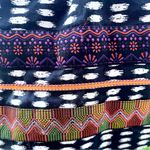 Anthropologie Edme and Esyllte Beribboned Rings Printed Skirt Photo 9