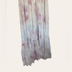 Z Supply  Tanya Blurred White Pink Floral Button Front Maxi Dress Size Small Photo 8