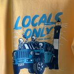 Locals Only Sweatshirt Yellow Size L Photo 5