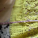 Lovers + Friends LOVERS + FRIENDS Bellini Dress Lace Eyelet In Sunshine Yellow Size Large Photo 9