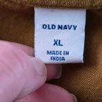 Old Navy  Ochre Lantern Sleeve Linen Blend Eyelet Detail Blouse Size XL Photo 6