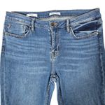 Vigoss Marley Skinny Jeans Women's Blue Distressed Frayed Hem Size 31 Photo 6