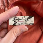 Free People Olivia Velvet Burnout Slip Dress in Dusty Rose Womens Size S Photo 2