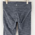 Lululemon Diamond Jacquard Space Dye Black Slate Wunder Under Pant III Leggings Photo 8