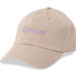 Kosas Baseball Cap Beige Embroidered Hat NWOT Adjustable Tan Photo 0